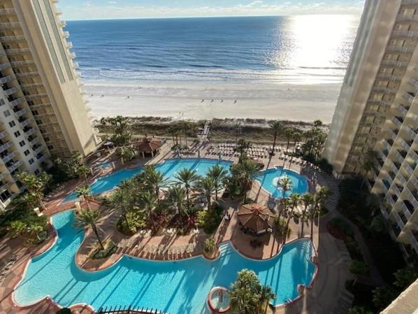 Amazing Views! Great Beachfront Panama City Condo Panama City Beach Kültér fotó
